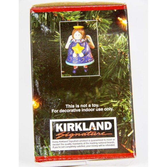 Kirkland Signature Porcelain Angel Bell Ornament w/Dangling Legs - Picture 9 of 11